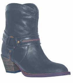 Dingo DI680 for $99.99 Ladies Metro Collection Urban Boot with Black Buffalo Leather Foot and a Round Toe